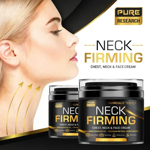 Pure Research Creme Firmador Para Pescoço - Creme Antirrugas