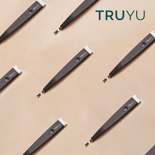 Truyu - Recortador De Cutículas Premium Con Puntero De Acero