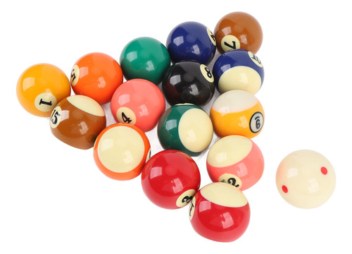 Juego De Billar Estándar De 16 Piezas De Resina De 57,2 Mm P