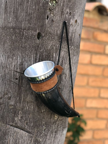 Copo Artesanal Chifre De Boi Vaca Para Cavalgadas Cor Copo Chifre De Boi