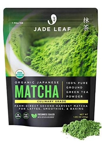 Polvo De Té Verde Matcha Orgánico De Hoja De Jade, Auténtico