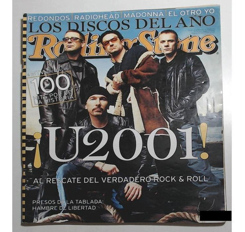 Revista Rolling Stone 34 U2001!