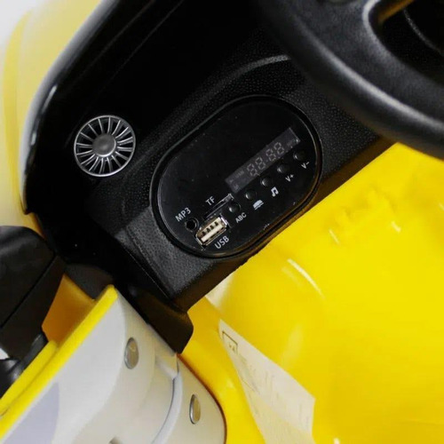 Carro a bateria para crianças Bel Audi TT RS Brink cor amarelo 110V/220V