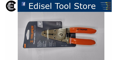 Pinza Pela Cable De 6 Pulgadas Truper