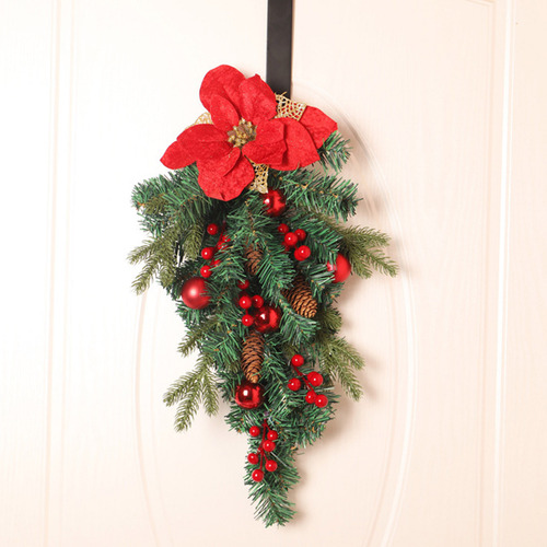 Christmas Pendant Cranberry Fruit Upside Down Tree Home Deco
