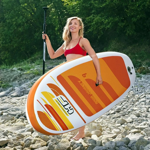 Tabla Surf Sup Inflable Bestway 2.74m Naranja Amanecer Naranja