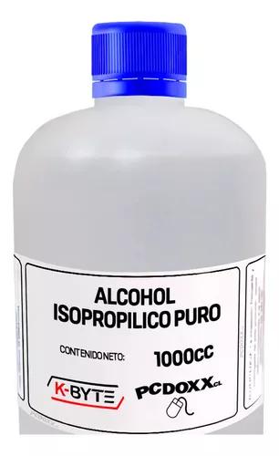 Alcohol Isopropílico 99,9% 1000ml, IPA de Limpieza