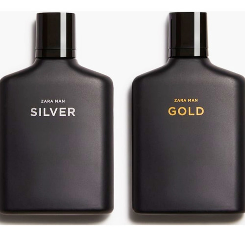 Zara Man Silver + Man Gold Nuevos Set 2x1 200ml