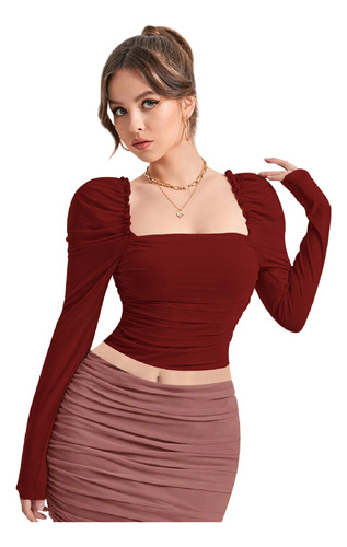 Blusa De Mujer Casual Mod. Dbta1450 Marca Lob®
