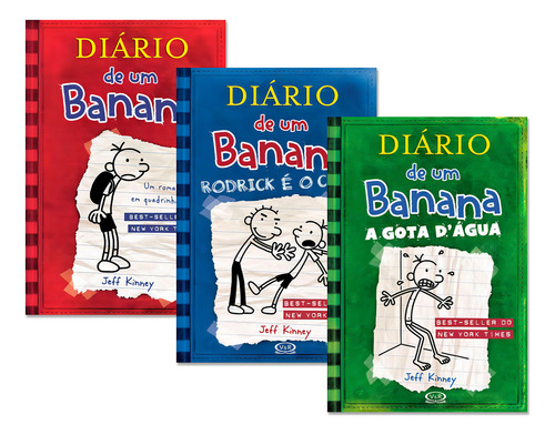 Diário De Um Banana 1, De Kinney, Jeff. Editorial Vergara & Riba Editoras, Tapa Dura, Edición 1ª Edição En Português, 2008