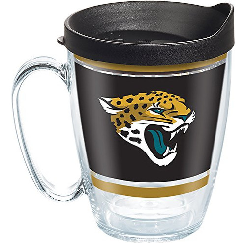 Nfl Jacksonville Jaguars Leyenda Vaso Una Envoltura Y T...