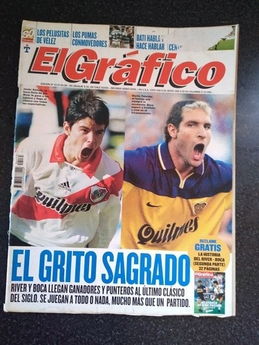 Revista El Gráfico Javier Saviola 12 10 1999 N4175