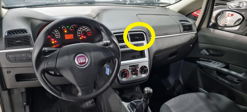 Grade Difusor Ar Central Painel Fiat Punto 2012 Direito