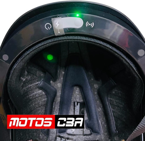 Casco Bici Luz Bluetooth Telefono Auriculares Rp