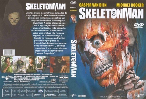 Dvd - D454 - Skeletonman - Terror Filme Anos 80s