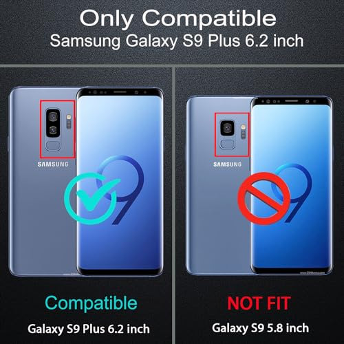 Funda Para Galaxy S9 Plus Aqua Azul/rosa Plastico Tpu