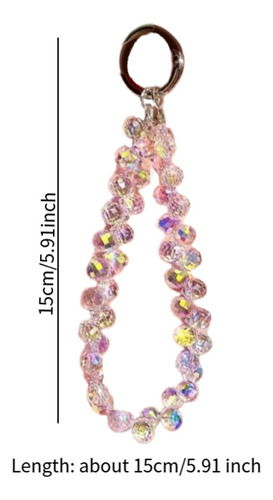 2 Llavero Con Cuentas, Pulsera, Llavero Para Estuche De