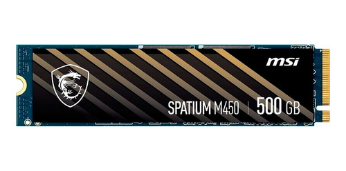 Disco Solido M2 Msi Spatium M450 500gb Pcie 4.0 Nvme M.2