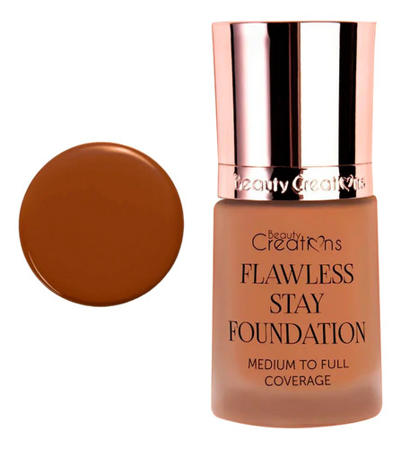 Flawless Stay Base Maquillaje Liquido Beauty Creations Tono FS 10.0