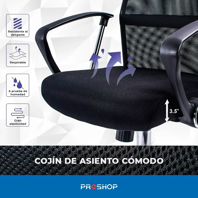 Segunda imagen para búsqueda de silla de escritorio smart tech ws6119