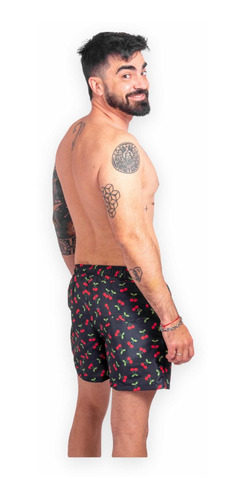 Imagen 2 de 6 de Short De Baño Hombre Cherry Family Look Papa