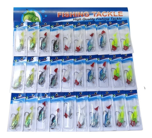 Señuelos 5.5 Cm Pack X 30 Und Accesorios De Pesca