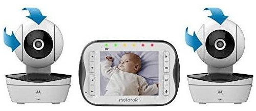 Motorola Digital Video Baby Monitor Mbp41s Con Vídeo 2,8 Pul