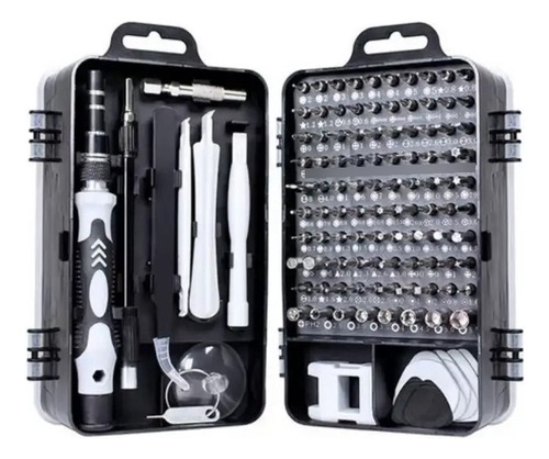 Kit Destornilladores Precisión 115 En 1 Magneticos Calidad