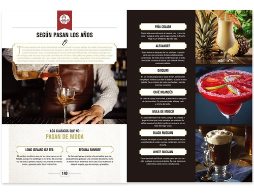 Imagen 2 de 6 de El Gran Libro Del Bartender (tapa Dura) / Lexus