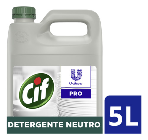 Cif Lavalozas Concentrado Neutro Profesional 5l