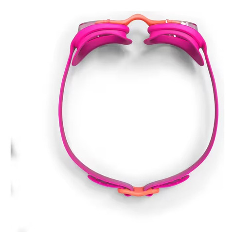 Goggles Nabaiji Natación Cristales Claros Rosa Naranja Niños Rosa