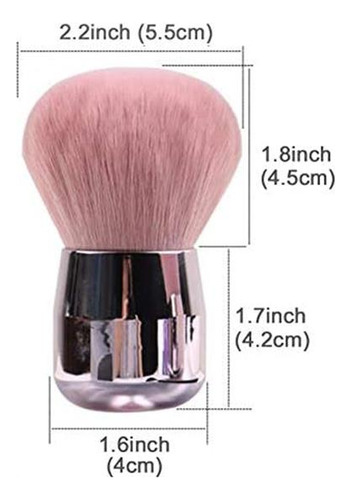 Josalinas Kabuki Foundation Brochas De Maquillaje Con Parte