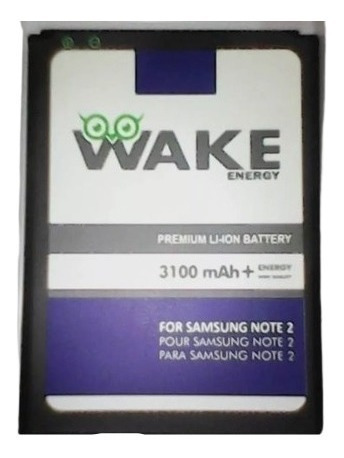 Bateria Pila Wake Samsung Galaxy Note 2 N7100