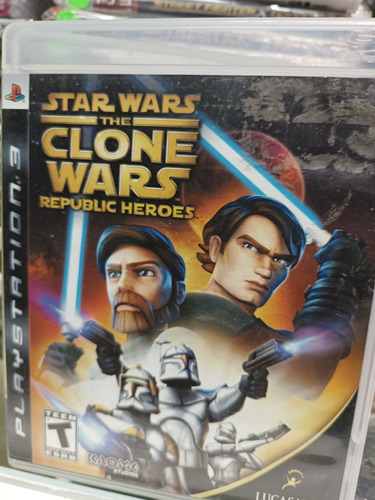 Star Wars Th Clone Wars Republic Heroes Para Ps3 Original Fí