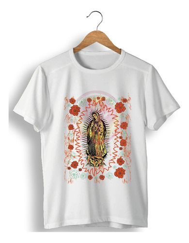 Playera Virgen De Guadalupe Unisex Peregrinacion M8