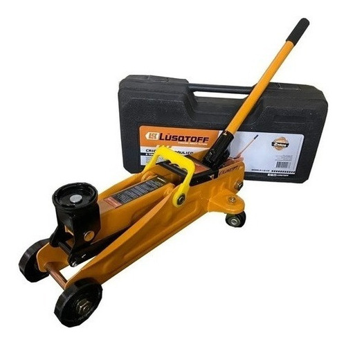 Imagen 2 de 9 de Crique Hidraulico Carrito Gato Auto Lusqtoff 2 Ton C Maletin