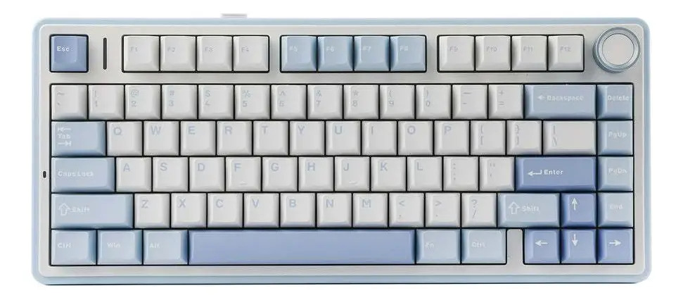Teclado Mecânico Aula F75 Sem Fio Tri Mode Gasket Ingles Us