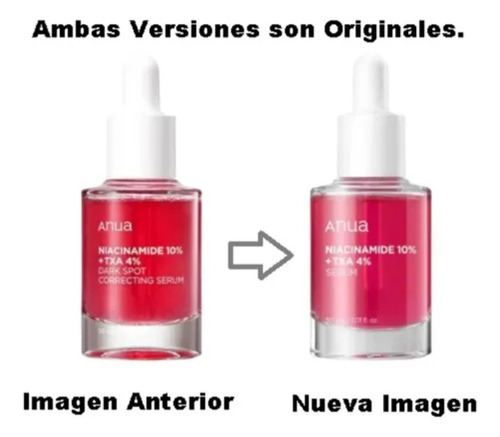 Anua 10% Niacinamide+ 4% Serum Corrector De Manchas Original Normal Día/noche