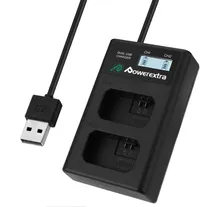 Comprar Cargador Doble Powerextra Para 2 Baterías Np-fw50 Sony 
