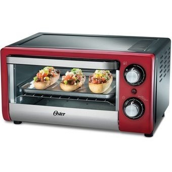 Horno Tostador Oster Tssttv10ltr Negro/rojo