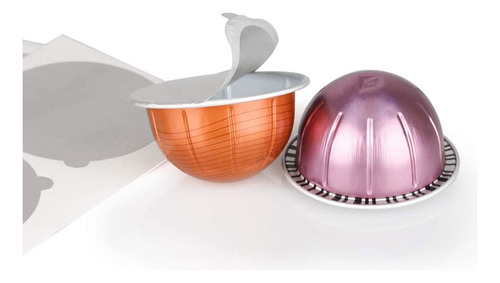 Tapa De Café De Aluminio, Para Cápsula De Café Vertuoline, P