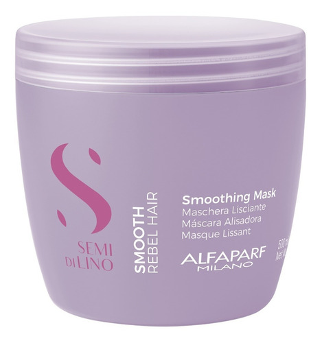 Alfaparf Semi Di Lino Smooth Mascara Alisadora 500ml Local