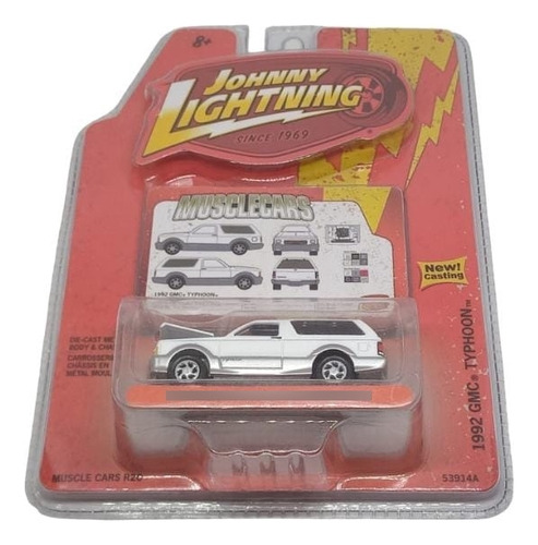 Camioneta Coleccion Gmc Typhoon ´92 Johnny Lightning 
