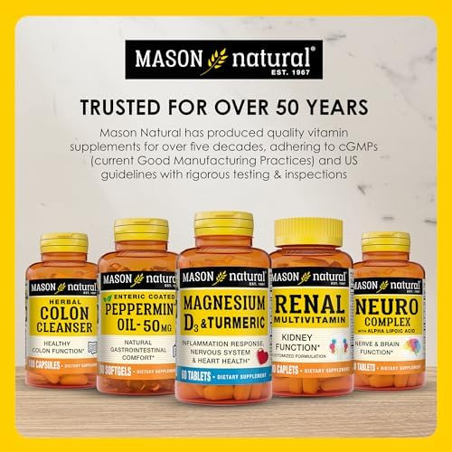Mason Natural Ear Health Plus Com Vitaminas B, Suprimento Pa