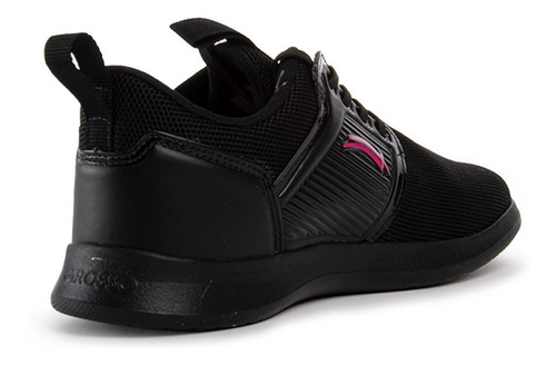 Imagen 4 de 6 de Tenis Deportivo Karosso B-114 Negro Fiusha Mujer