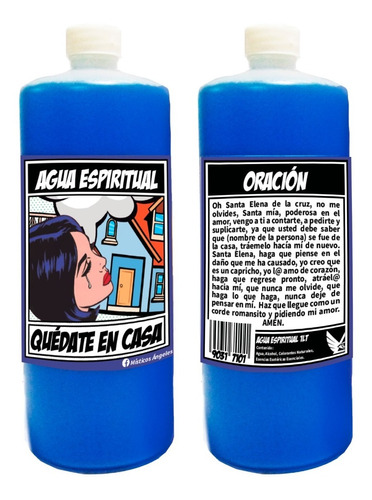 Agua Espiritual Quédate En Casa