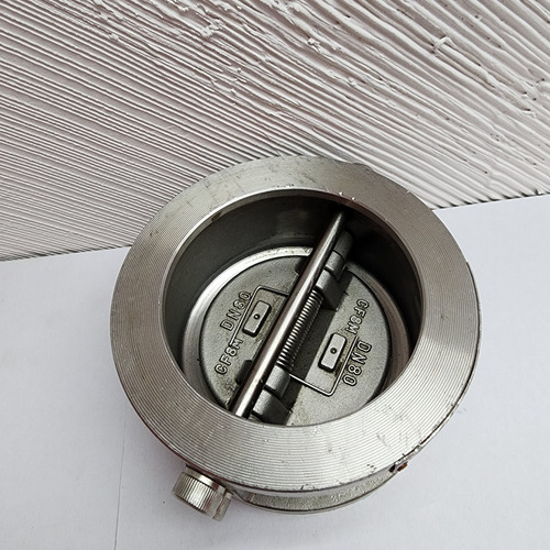 Válvula Duochek 3 Wafer Acero Inoxidable Entre Bridas