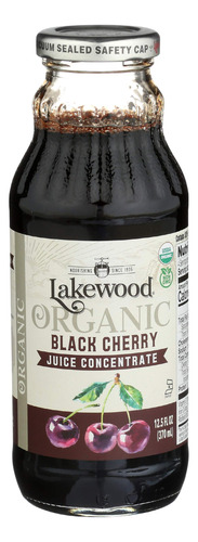 Lakewood Organic Cherry Concentrate, Black, 12.5 Fz
