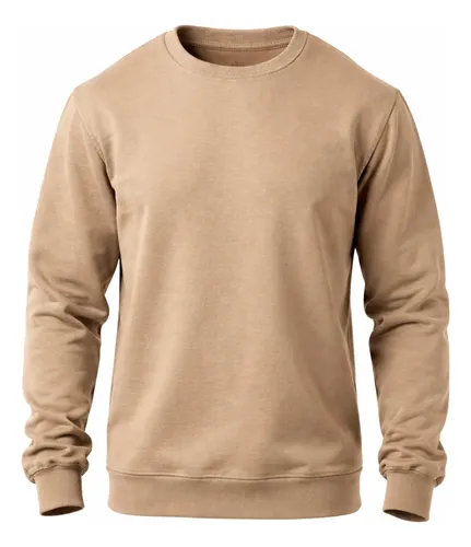 Moletom Gola Careca Unissex Blusa Flanelado Frio Inverno
