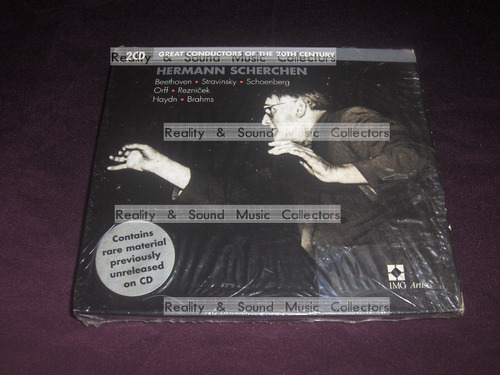 Hermann Scherchen Great Conductors Of The Century 2 Cd Set